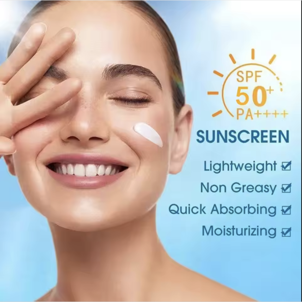 كريم واقي من الشمس للوجه والجسم SPF50